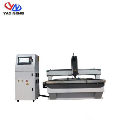 China Hotels 4.5KW DSP Wood 3D 1325 CNC Router Machine PVC Acrylic Aluminum Woodworking With T-slot Profile Aluminum Worktable for sale