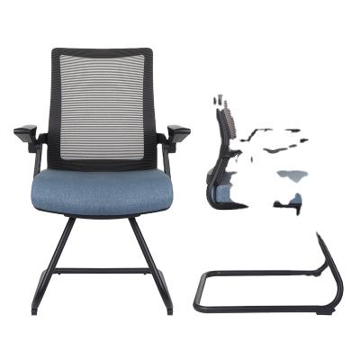 China Free Sample Cheap Mesh Swivel Extendable Rotating Guest Sillas Para Oficina Manager's Office Chair Desk Chairs For Office for sale