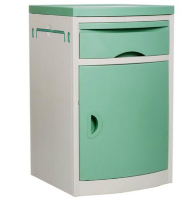 China High Quality ABS Material Bedside Cabinet ABS Medical Bedside Cabinet With Wheels In Hospital for sale