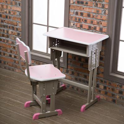 China Modern Ergonomic Children Study Desk Adjustable Home Height Children Study Desk Student Desk And Chair Set With Drawers for sale