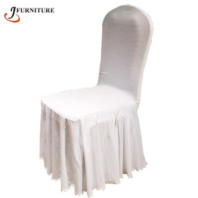 China Polyester Single Universal Banquet Cheap Wedding Chair Cover for sale