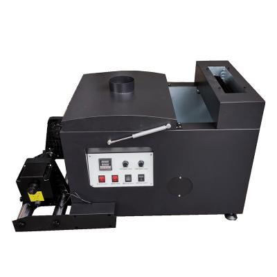 China Dtf Print Machinery Semi-automatic PET Film Roll 33CM Dtf Powder Heat Transfer Printing Dusting Shaking Machine For L1800 L1300 1390 Printer for sale