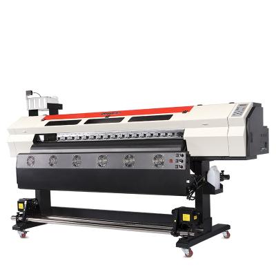 China Factory Cheap Price Double Head Format Digital Printing Machine 1.8m Eco Solvent Printer With DX7/DX5/5113 Large Print Head for sale