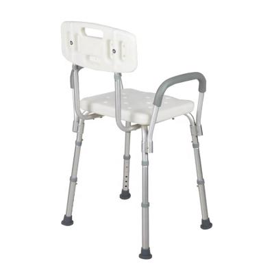 China New Design High Quality Bathroom Toilet Durable Adjustable Disabled Bathroom Shower Chair For Adult for sale