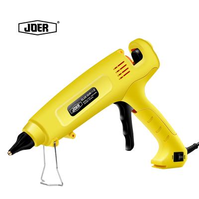 China JOER Heavy Duty Professional Hot Melt Glue Gun 150W-300W 26*21cm for sale