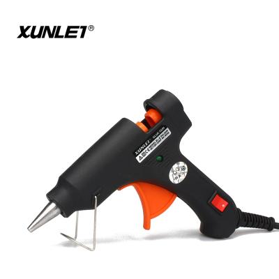 China Black Unrated Quality XL-E20 20w Hot Melt Glue Gun for sale