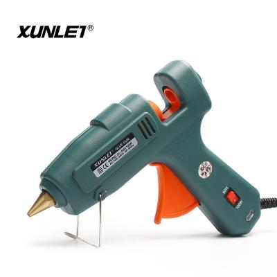 China Double Power Glue Gun Double Power Glue Melt Hot Gun Power Tool XL-A60-100 for sale