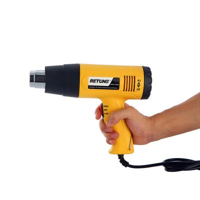 China 1800w Cool/Hot Air Digital LCD Shrink Industrial Hot Air Heat Gun for sale