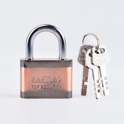 China Durable Cerrar Factory Price Multi Color Gradient Color Cast Iron High Security 40 Standard High Standard Single Padlock Eco - Friendly for sale