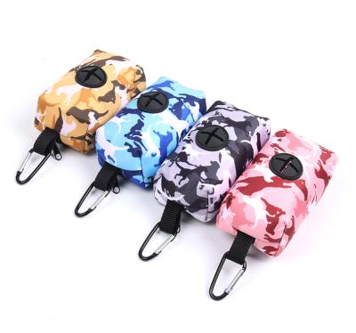 China Hot Selling Portable Printed Pet Poop Bag Holder Tissue Bag Carier Carier Pet Viable Waste Accessories for sale