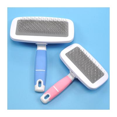 China Wholesale Viable Pet Care Product Pet Hair Removal Brush For Dog And Cat Grooming Brush Dog Comb Set Grooming Sets for sale