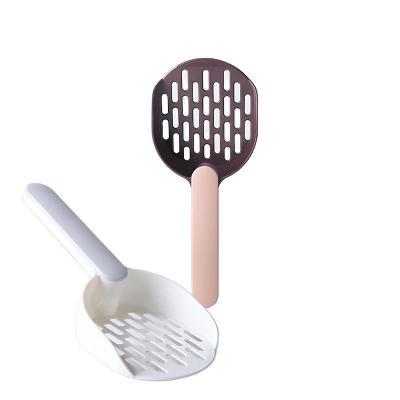 China Sustainable Cat Litter Shovel Pet Cleaning Tool Plastic Cat Sand Cleaning Products Toilet Scoop For Dog Food Spoons Cat Supplies for sale