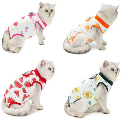 China Concise Viable Indoor Surgery Injury Clothing Surgery Recovery Pajamas Abdominal Suit For Cats After Sterilization for sale