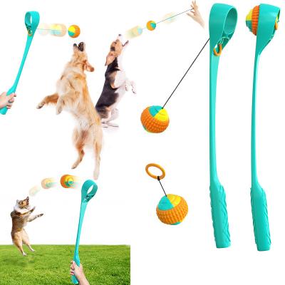 China Amazon Viable Hot Selling Training and Play Outdoor Pet Toy Ball Launcher Interactive Toys Chew Toys For Dogs for sale