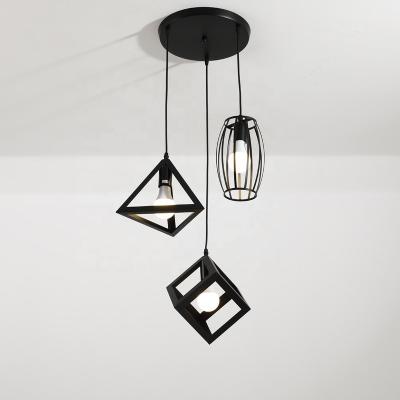 China Modern 3 Head Pendant Light Rustic Pendant Lights Cylinder Pendant Light for sale