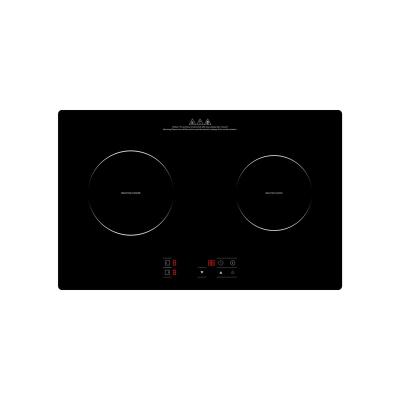 China Household 2 Burner Induction Cooker Induction Built-in Cooktop Double Burner Cooktop for sale