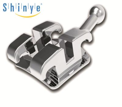 China Orthodontic Dental Teeth Shinye metal brackets Mini Roth MBT dental for orthodontics for sale