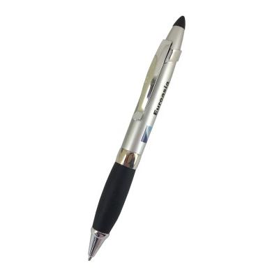 China ACMECN Multi Tool Ballpoint Pen 2 in 1 Ballpoint Pen with PDA Touch Stylus Grip Twist Soft Rubber Touch Pen for sale