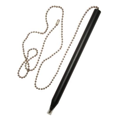 China ACMECN Metal Silver Promotional Ball Pen With Chain For Pen With Pen Signature Bank Brand Unisex Slim Gifts Counter Stand Office Promotion for sale