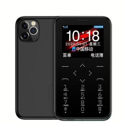 China MP3 Newest Luxury Phone SOYES 7S Playback 2020 Mobile Smartphone 2G Android Phone MINI Portable Cell Phone for sale