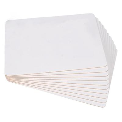 China School Teaching MDF Material Dry Erase Lapboards A3 A4 A5 Whiteboard Mini Whiteboard 1mm 3mm 5mm for sale