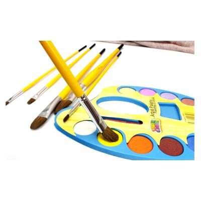 China Professional Handle Watercolor Art Acrylic Paint Bulk Wooden Staining Brush Parks Brush Artistic Brushes M605 for sale