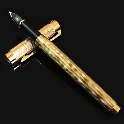 China Iraurita's Other Metal Dot Iraurita Enrollment Fountain Pen Full Metal Golden Clip 0.5mm Luxury Pens Stationery School Supplies for sale