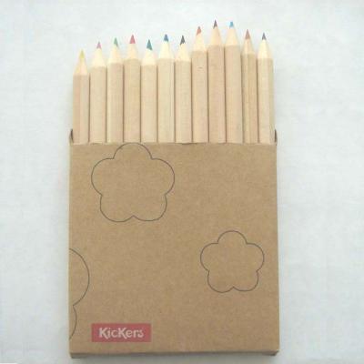 China Kids Promotional Gift Colored Crayon Pencil For Drawing for sale