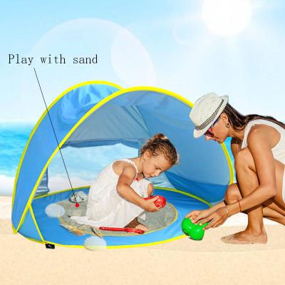 China Sports Toy Wholesale Price Portable Baby Automatic Pop Up Beach Tent for sale