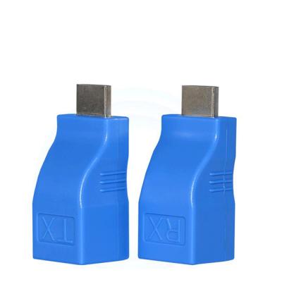 China Manufacturers plug and play Hd-MI to rj45 network extra 30m hdtv adapter for signal amplifier transmitter for sale