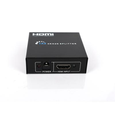 China Support HDTV Splitter 4k Full HD1080P 1x2 Auto HD MI 3D Splitter Port For PC HDTV DVD HDPS3 for sale