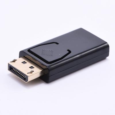 China Plug & Play Left Display DP Male To HDTV Adapter DP Female Converter For Air Pro Retina HDTV PC for sale