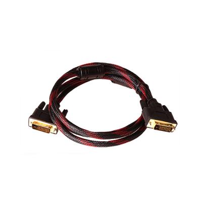 China Car Gold Plated Male DVI 24+1 Male To Dual Link DVI-D Monitor Vedia Cable For Computer Projector 1.5m for sale