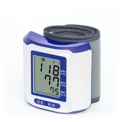 China Mini Size OEM ODM Factory Household Wrist Cuff Clinical Automatic Blood Pressure Monitor with Portable Case for sale