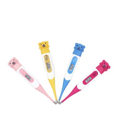 China Factory Price Plastic LCD And Soft Probe Oral Armpit Rectal Thermometer For Kid for sale