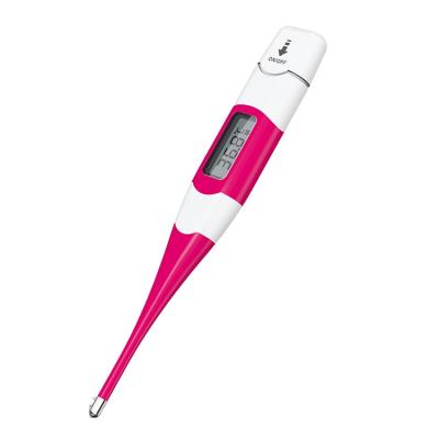 China Flexible Head Digital MOUTH Thermometer with Waterproof ((Celsius and Fahrenheit) for sale