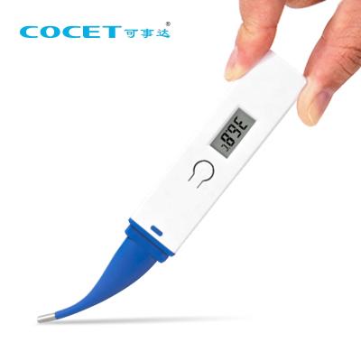 China Plastic Cheap Price Waterproof Flexible Digital Thermometer Medical Custom Approved for sale