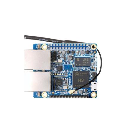 China AIROBOTMAKE Pi H3 Universal Orange Chip R1 512MB Memory Dual Port Arrangement Board Programming Openwrt for sale