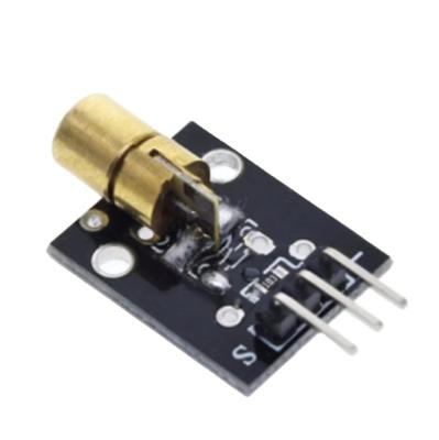 China AIROBOTMAKE 1PCS KY-008 650nm Universal Laser Sensor Module 6mm 5V 5mW Red Dot Diode Copper Head Laser for sale