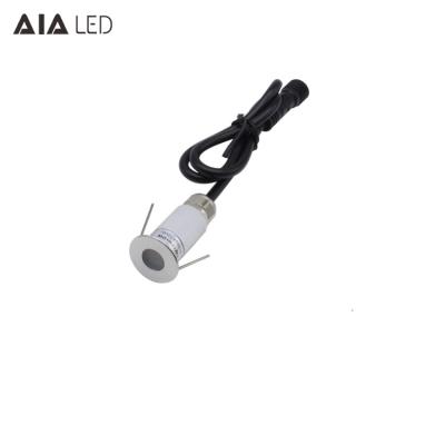 China IP67 Waterproof Modern Aluminum Led Underground Mini Light 12V 1W Outdoor Inground Light Outside Buried Lamp For Garden for sale