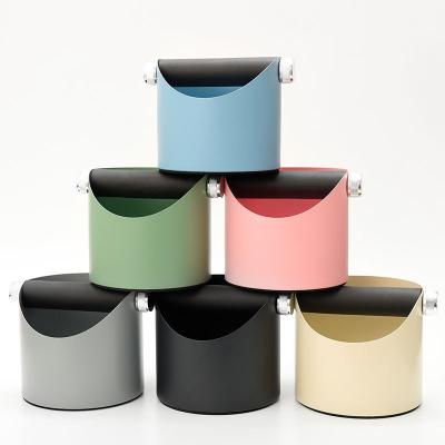 China Multicolor Viable Espresso Coffee Knock Box Drawer Bartender Blow Trash Can Coffee Waste Coffee Grounds for sale