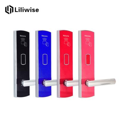 China Custom Hotel Card Reader Door Locks , Smart Card Door Lock Super Convenience for sale