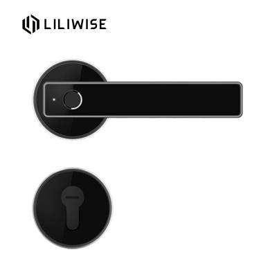 China Residence Fingerprint Door Lock / Separate Cylinder WiFi Bluetooth APP Smart Electronic  Door Lock for sale