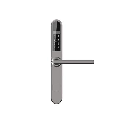 Chine Serrure de porte Keyless en aluminium/en bois d'entrée, serrure de porte d'entrée de carte de haute sécurité à vendre