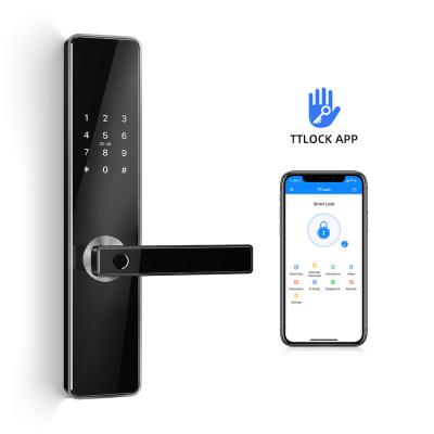 China Große Platten-Fingerabdruck-Türschloss App-Fernbedienung kundengebundenes Logo zu verkaufen