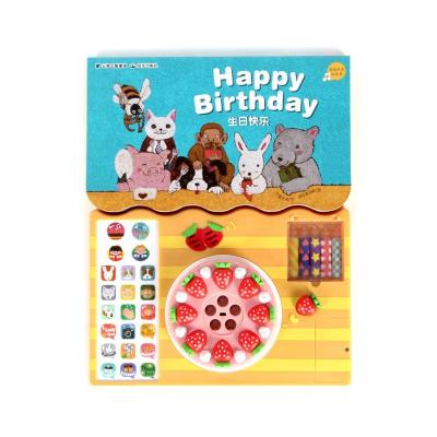 China Children Education Spot Goods Children Language Learning Book Push Bottom Healthy Book Printing Wholesale Print for sale