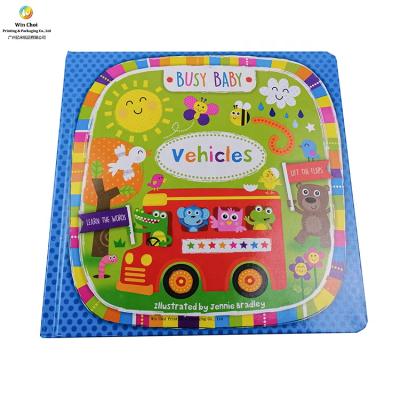 China Entertainment best selling educational boardbook kids board to lift fin books for children to learn english for sale