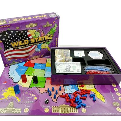 China Wholesale Gameboard Box New Entertainment Board Games Board Game Sets for sale