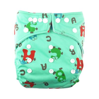 China Tinycloz Printed Cloth Diapers With Bamboo Insert Printed Charcoal Baby Cloth Diaper for sale