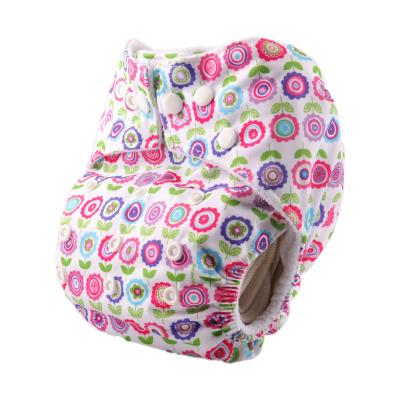 China Cute Printing Baby Diapers Waterproof Eco Friendly Cloth Diapers Super Quality Than Disposable Diapers for sale